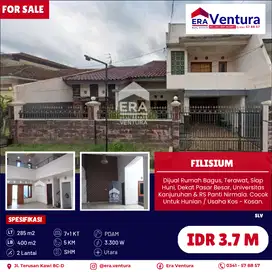 Dijual Rumah Bagus, Terawat, Siap Huni, Dekat Pasar Besar