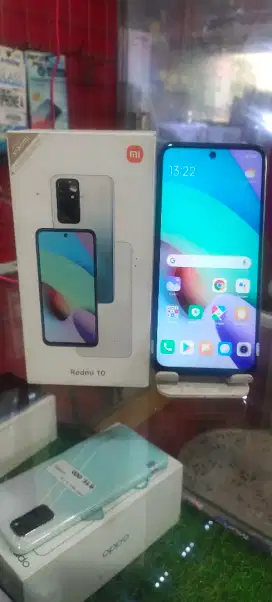 Xiaomi Redmi 10 Ram 6 GB / 128 GB Second Bekas Mulus Lengkap Dus