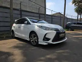 Tdp 0 - Toyota Yaris S TRD AT 2021 Putih Istimewa