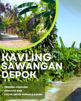 TANAH KAVLING EXCLUSIVE SAWANGAN DEPOK