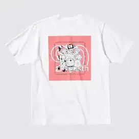 Uniqlo Doraemon Fujiko 90th Anniversary T-Shirt Kaos UNIQLO L