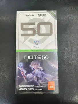 Promo Infinix note 50 ram 8/256gb garansi resmi 1th siap antar