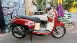 scoopy fi 2015 mesin standar bagus body bagus lengkap