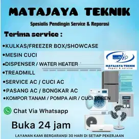 service ac bongkar pasang ac kompor tanam treadmil kulkas mesin cuci