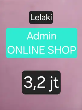 Di cari admin online shop
