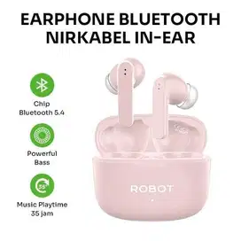 TWS ROBOT AIRBUDS T70E PINK