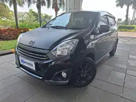 TDP Rendah -  Daihatsu Ayla 1.0 X Bensin MT 2022 Hitam HO