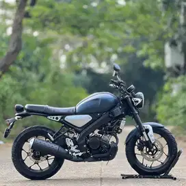 YAMAHA XSR 155 BIRU DOFF 2022 KM 19K PAJAK PANJANG SANGAT GRES