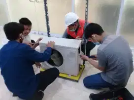 Rutin Cuci AC & bongkar pasang kulkas mesin cuci dl