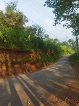 Jual tanah pingir jalan luas 350tmbk srt kikitir lokasi Cilame soreang