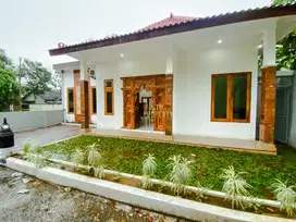 RUMAH MULTIFUNGSI DI BOROBUDUR DESIGN JOGLO, HARGA NEGO