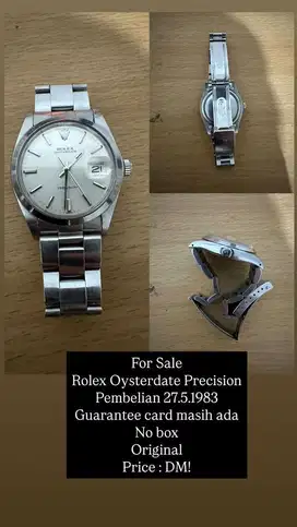 Rolex Vintage Mint Condition