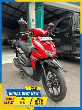 HONDA BEAT NEW 2021 MURAH BERKUALITAS BOSS HIKMAH MOTOR KEPUH MALANG