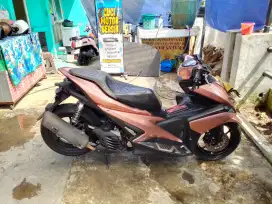 Jual motor aerox 155 old 2017 kunci remot