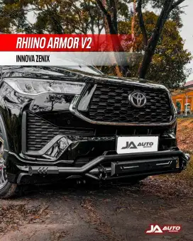 Tanduk Bumper Depan Innova Zenix - Rhino Armor V2