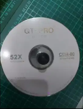 CDR kosong GT Pro 700MB - 52 X Recordable