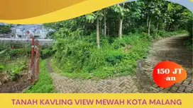 Tanah Murah Strategis Kota Malang 150 Jutaan SHM