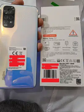 Xiaomi Redmi Note 11 - 4/128GB - Mulus 95% - Ex Cewek Tangan Pertama