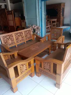 Kursi tamu jati
