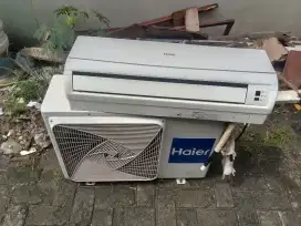 AC haier 1pk sama pasang