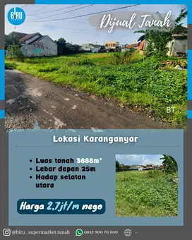 Tanah di karanganyar