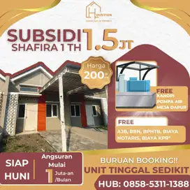 RUMAH SIAP HUNI GRATIS ANGSURAN 1 TAHUN PAGERLUYUNG MOJOKERTO