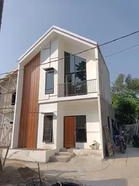 Rumah 2 lt spesial harga 1 Unit Cash only dekat dengan jogging track