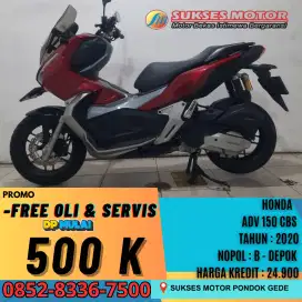 DP 500 RIBU HONDA ADV 150 CBS TAHUN 2020