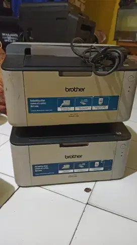 Printer brother Hl 1110 laser jet mono siap pake normal garansi
