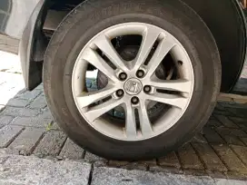 Velg CR-V prestise gen 3 th 2012,full orian, R17/5x114,cat  asli, gass