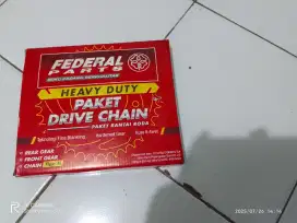 Set gear rantai Honda Supra x