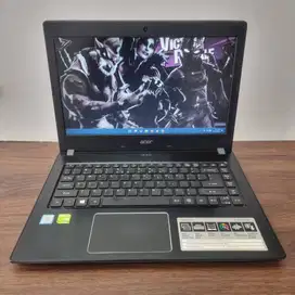Acer Aspire E5-475G i7-7500U RAM 8GB SSD 256 GB Laptop Gaming Bekas