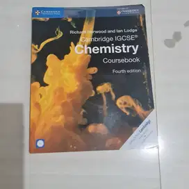 Buku Cambridge IGCSE Chemistry Coursebook (4t Edition) Richard Harwood