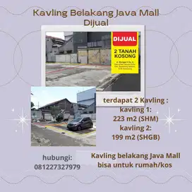 Kavling Siap Bangun 2 bagian Di Lamper Dekat Javamall & Tgh Kota