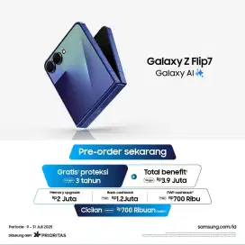 promo samsung Zfold Zflip 7 garansi sein