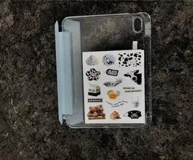 Acrylic Flip Case With Slot Pen For iPad Gen-10 2022 10.9 Inchi