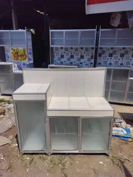 Dijual rak kompor 3 pintu rak kompor minimalis rak kompor murah