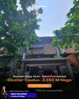 Rumah Mewah Caelus Alam Sutera Gading Serpong Tangerang Selatan