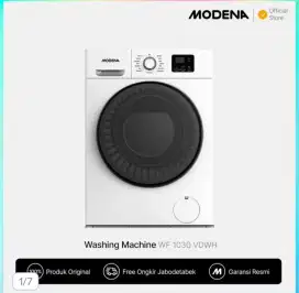 Mesin cuci Modena Kapasitas 10,5kg