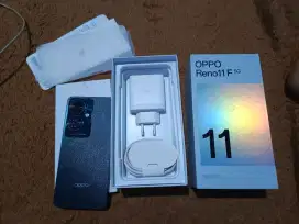 Oppo reno 11 f 5G ram 8/256 gb second fullset ori