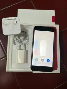 Dijual Iphone 8 Plus 256GB Red Lengkap Teregister permanen