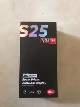 IItel S25  8+8  / 128 giga warna hitam lile new.lengkap noken