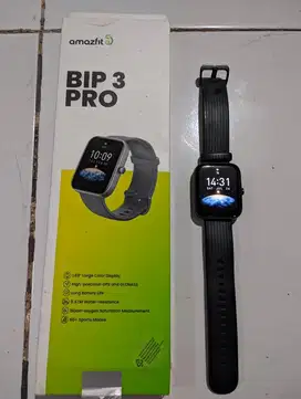 Amazfit Bip 3 Pro GPS (Sudah Connect Strava)