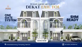 Dijual Rumah mewah Attic Room Kolam  di Gamping Sleman