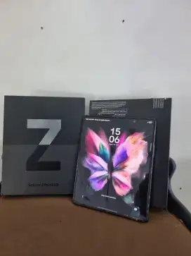 Samsung galaxy Z fold3 Fold 3 5G ram 12gb 512gb fullset ex Resmi Sein