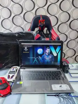 Asus K401 Core i7 RAM 16GB SSD Dual VGA siap Gaming