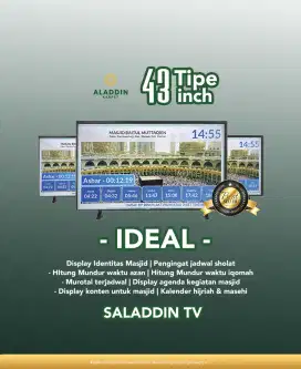 Jual Aja Jam Digitel TV Led