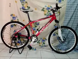 Sepeda MTB UNITED,Alloy,24 Speed,Upgrade,Mulus,Normal,Siap gowes,Curug