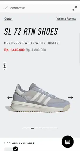 Sepatu ADIDAS SL 72 BOOST