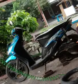 Jual motor mio biru tahun 2010